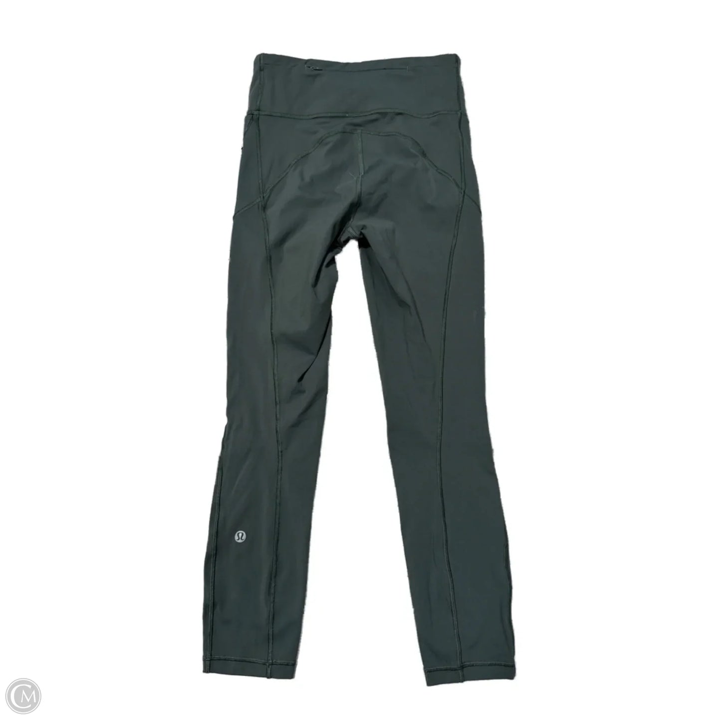 Athletic Leggings By Lululemon In Green, Size: 4