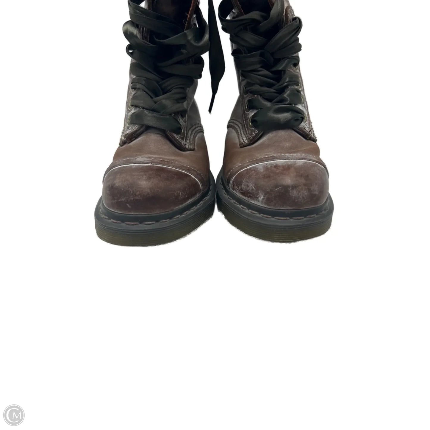 Boots Combat By Dr Martens In Brown, Size: 6