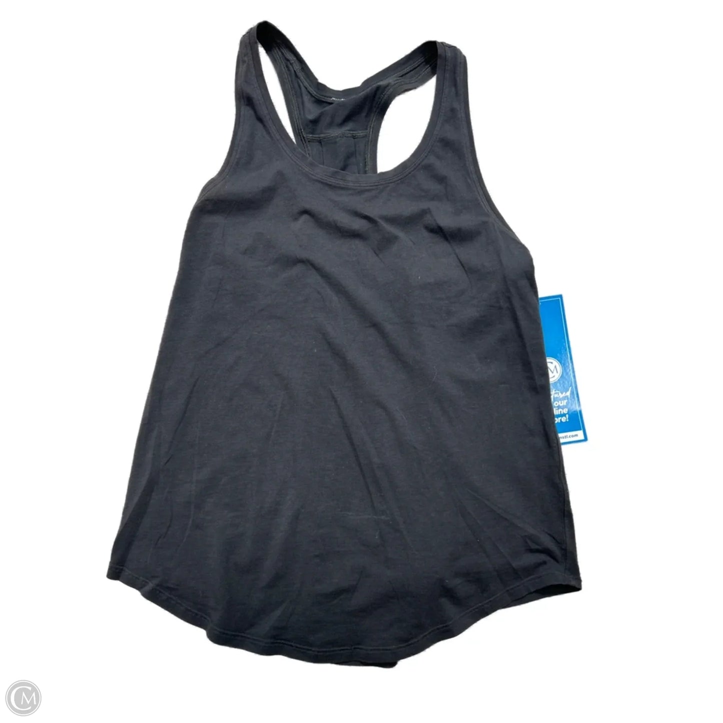 Athletic Tank Top By Lululemon In Black, Size: M