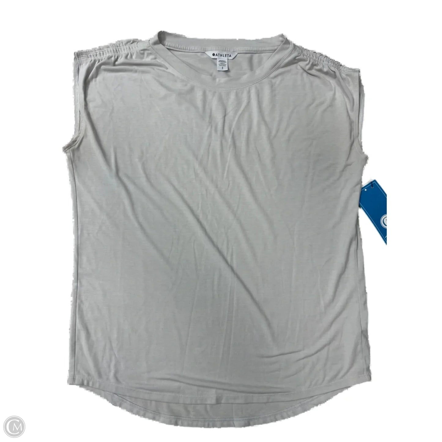 Athletic Tank Top By Athleta In White, Size: S