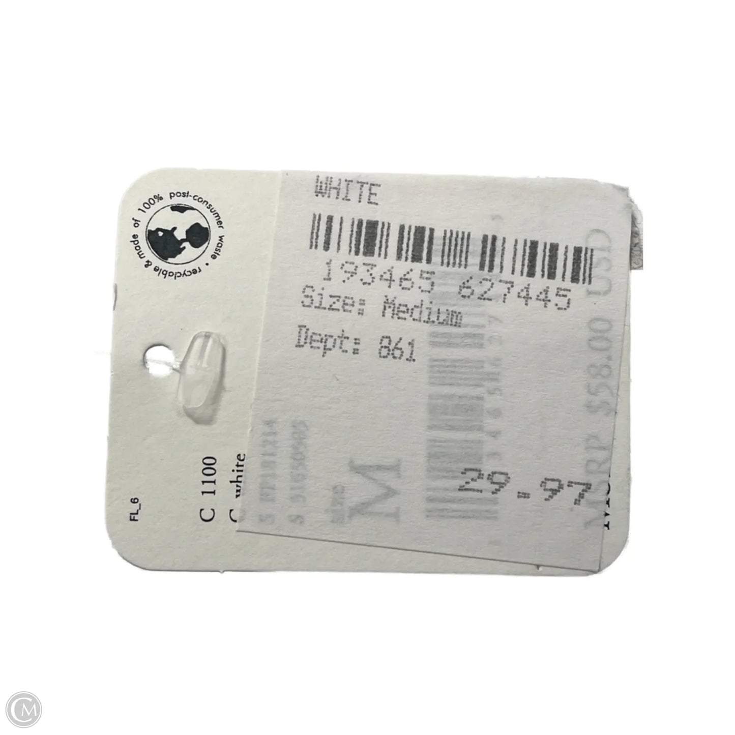 Top Sleeveless By Free People In White, Size: M