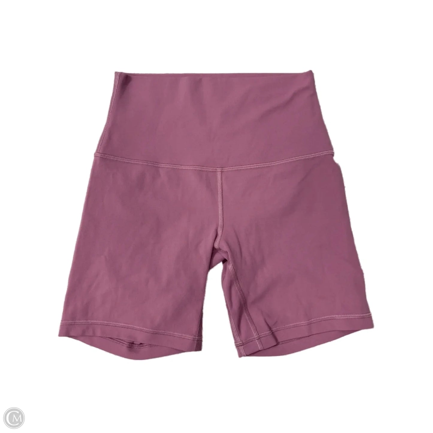 Athletic Shorts By Lululemon In Pink, Size: 4