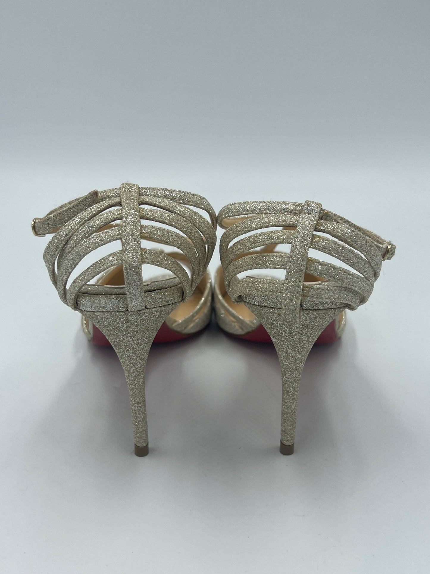 Like New! Christian Louboutin Patitta Luxury Designer Heels,  Sz. 5 / 35