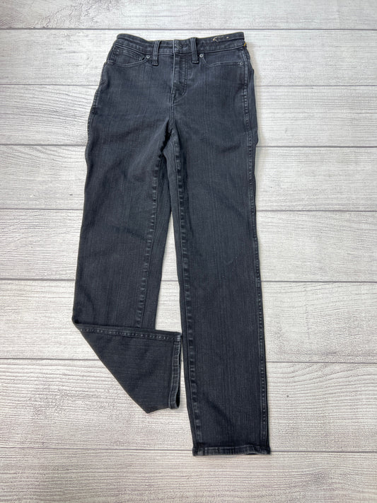 Jeans Skinny By Madewell In Black, Size: 4