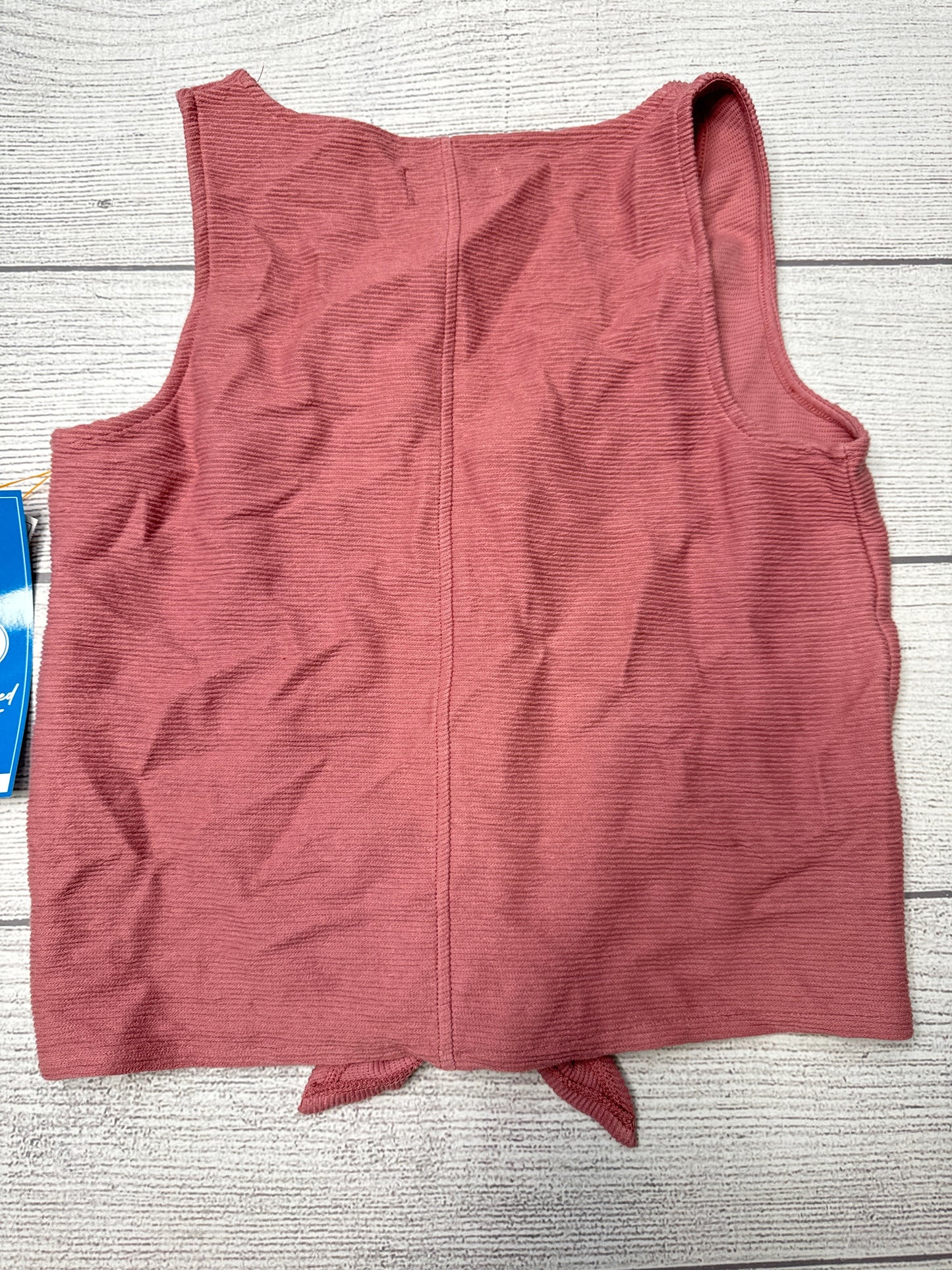 Top Sleeveless By Madewell In Pink, Size: S