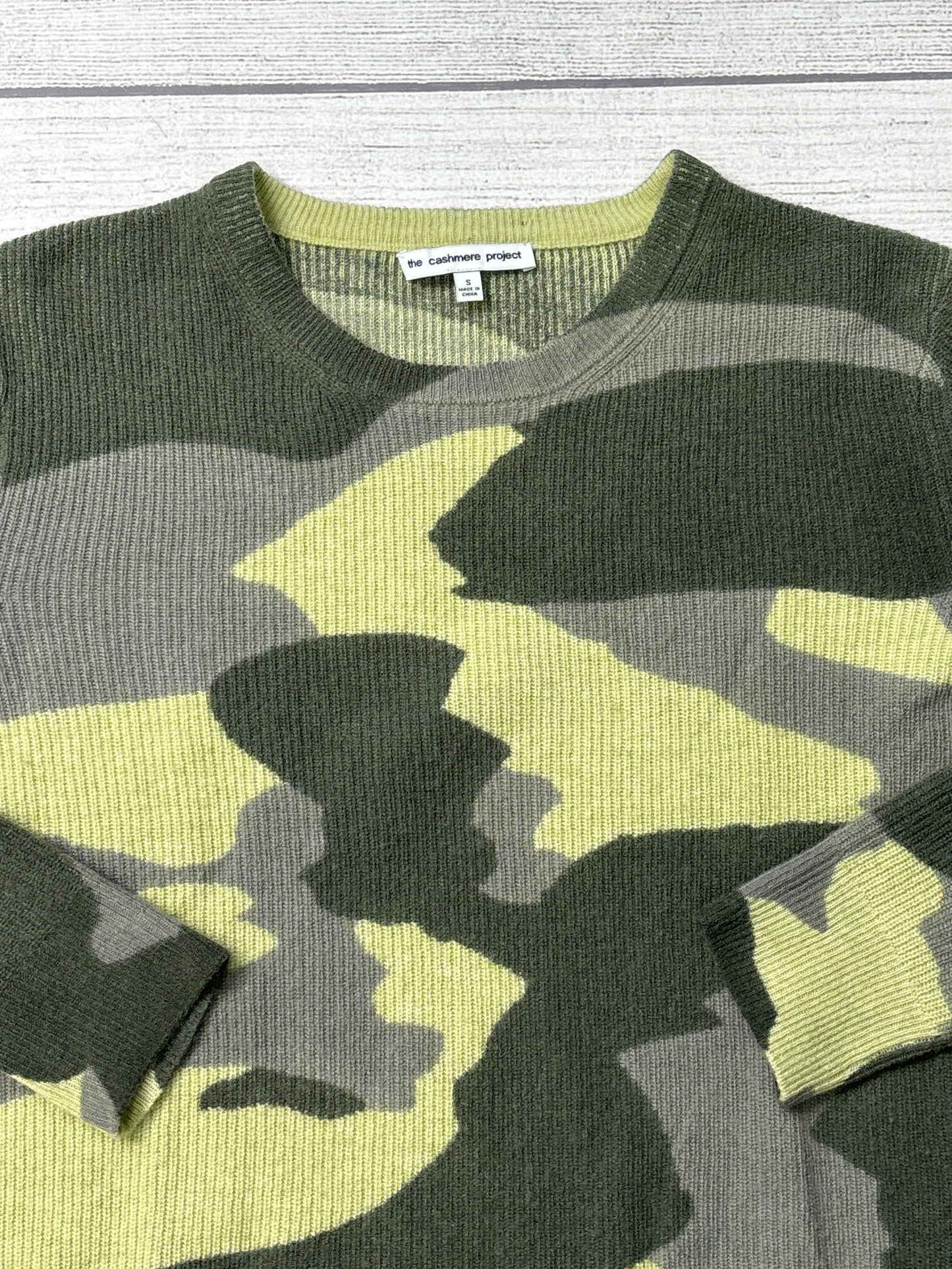 Sweater By The Cashmere Project In Camoflauge, Size: S