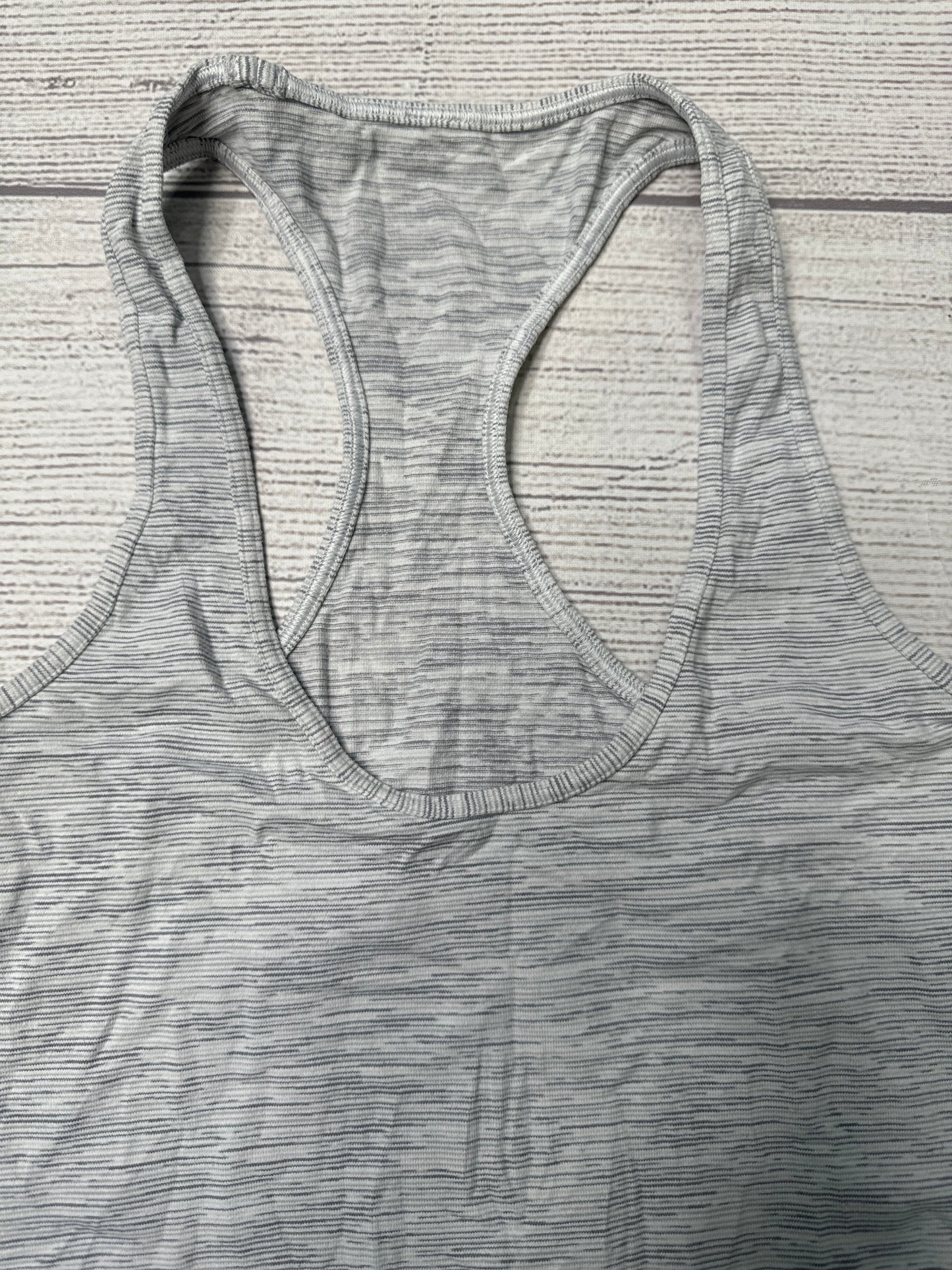 Athletic Tank Top By Lululemon In Grey, Size: S