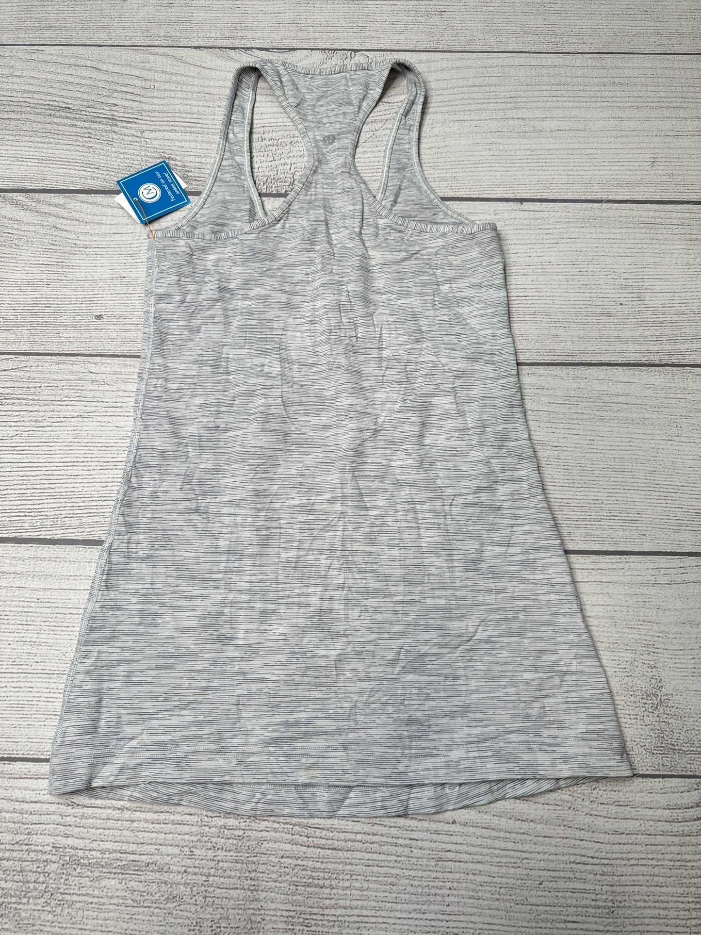 Athletic Tank Top By Lululemon In Grey, Size: S