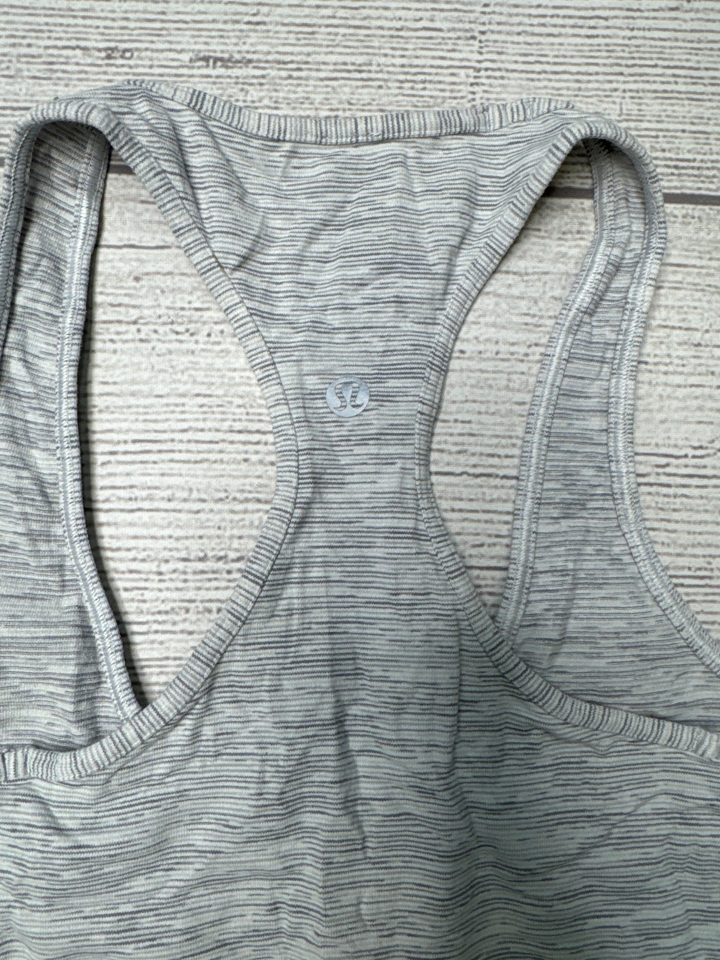 Athletic Tank Top By Lululemon In Grey, Size: S