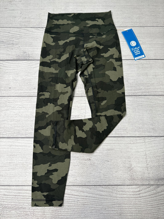 Athletic Leggings By Lululemon In Camoflauge, Size: S