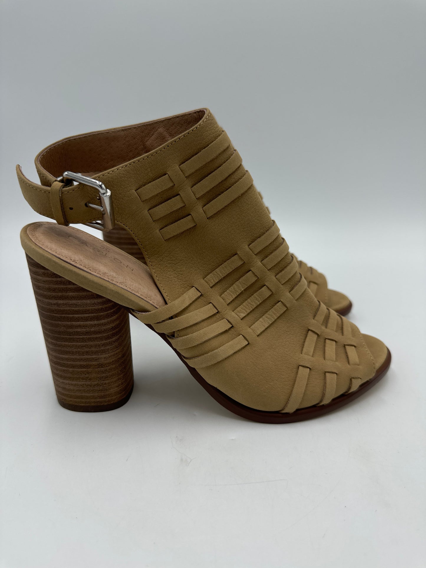 Shoes Heels By Caslon In Brown, Size: 7.5