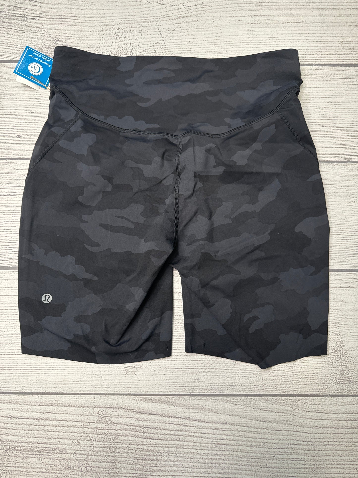 Athletic Shorts By Lululemon In Camoflauge, Size: L