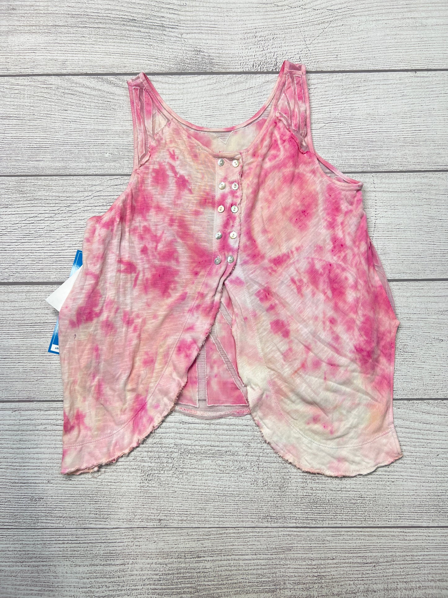 Top Sleeveless By Free People In Pink, Size: Sp