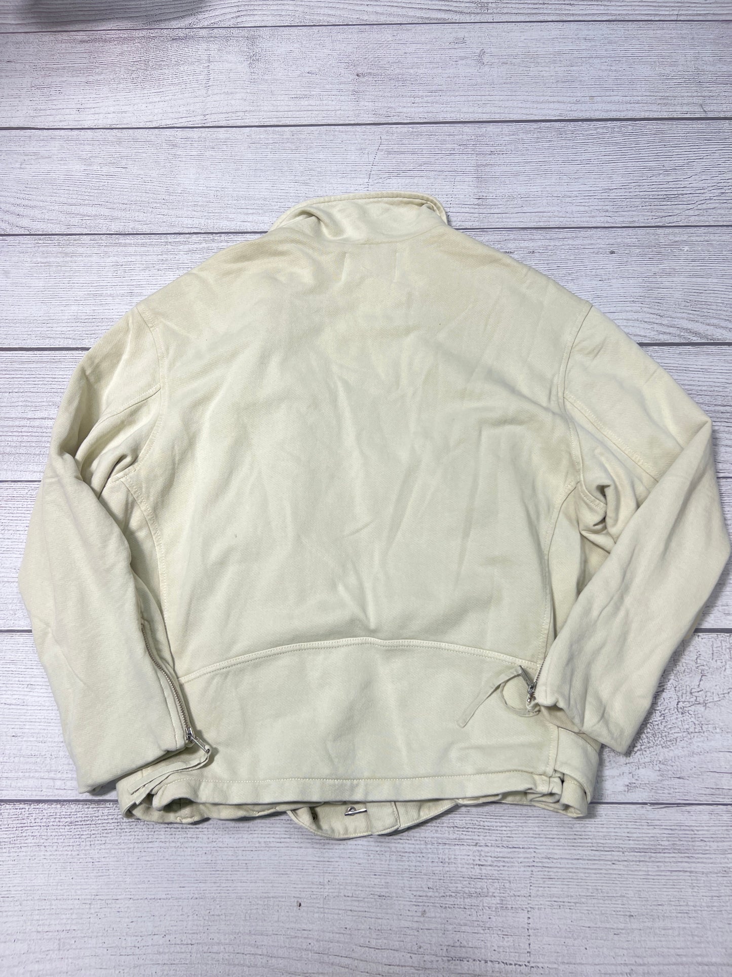 Jacket Moto By We The Free In Cream, Size: M