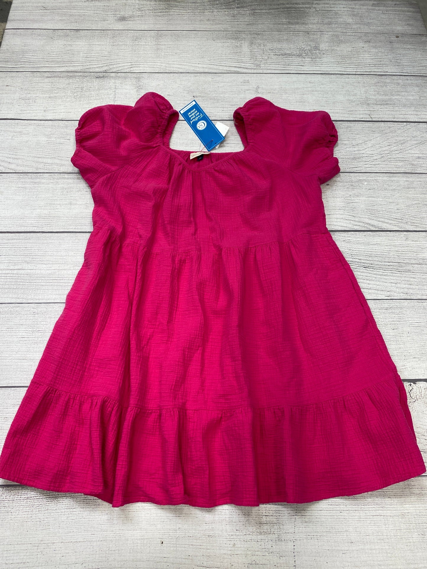 Dress Casual Short By Universal Thread In Pink, Size: Xxl