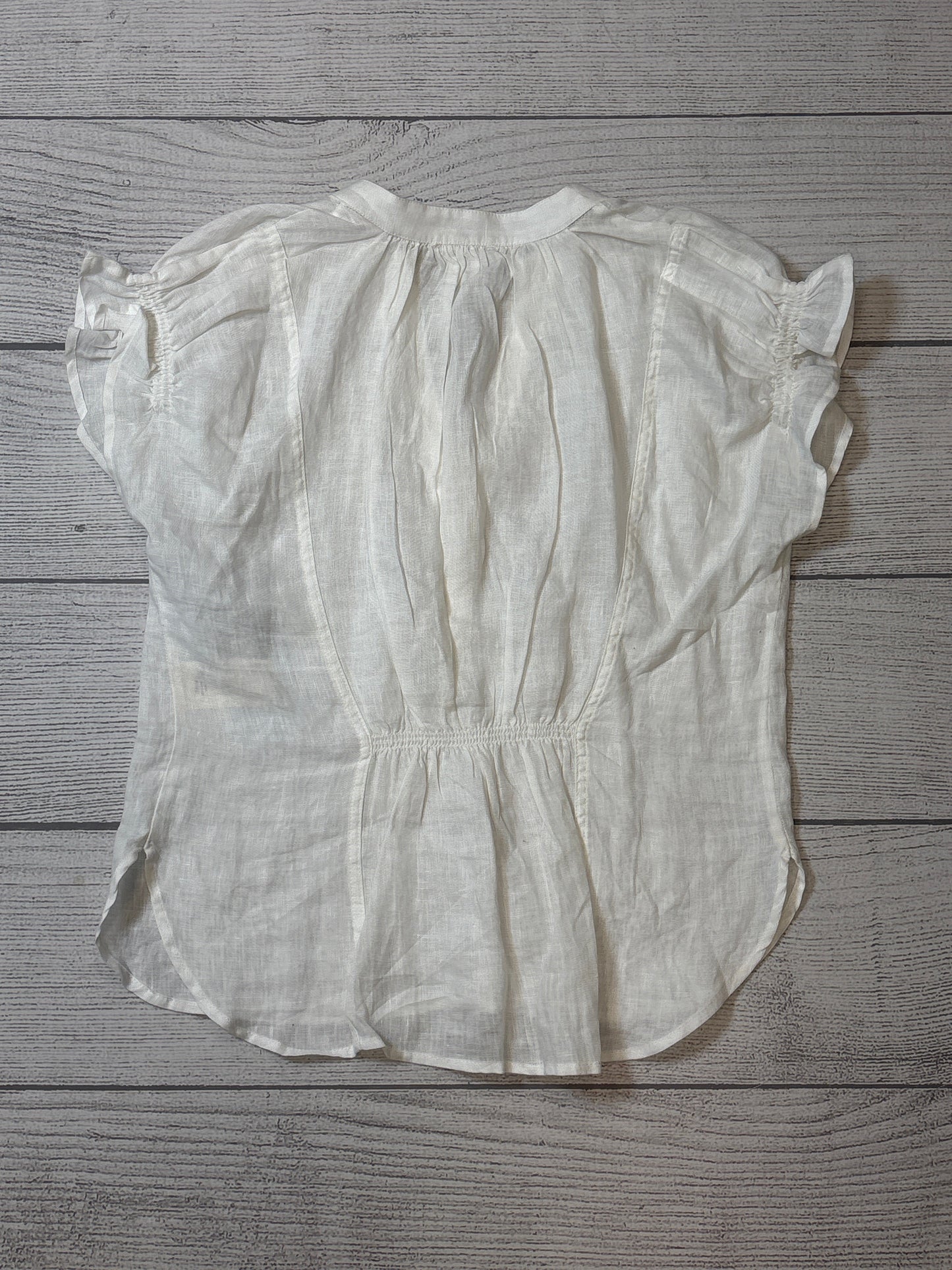 Top Short Sleeve Basic By Pilcro In White, Size: Xs