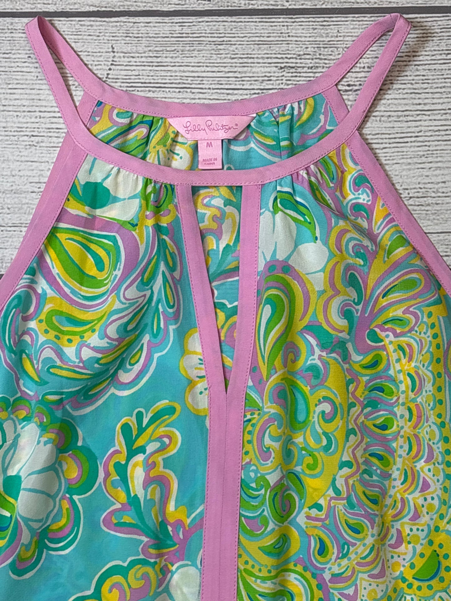 Top Sleeveless By Lilly Pulitzer In Multi-colored, Size: M