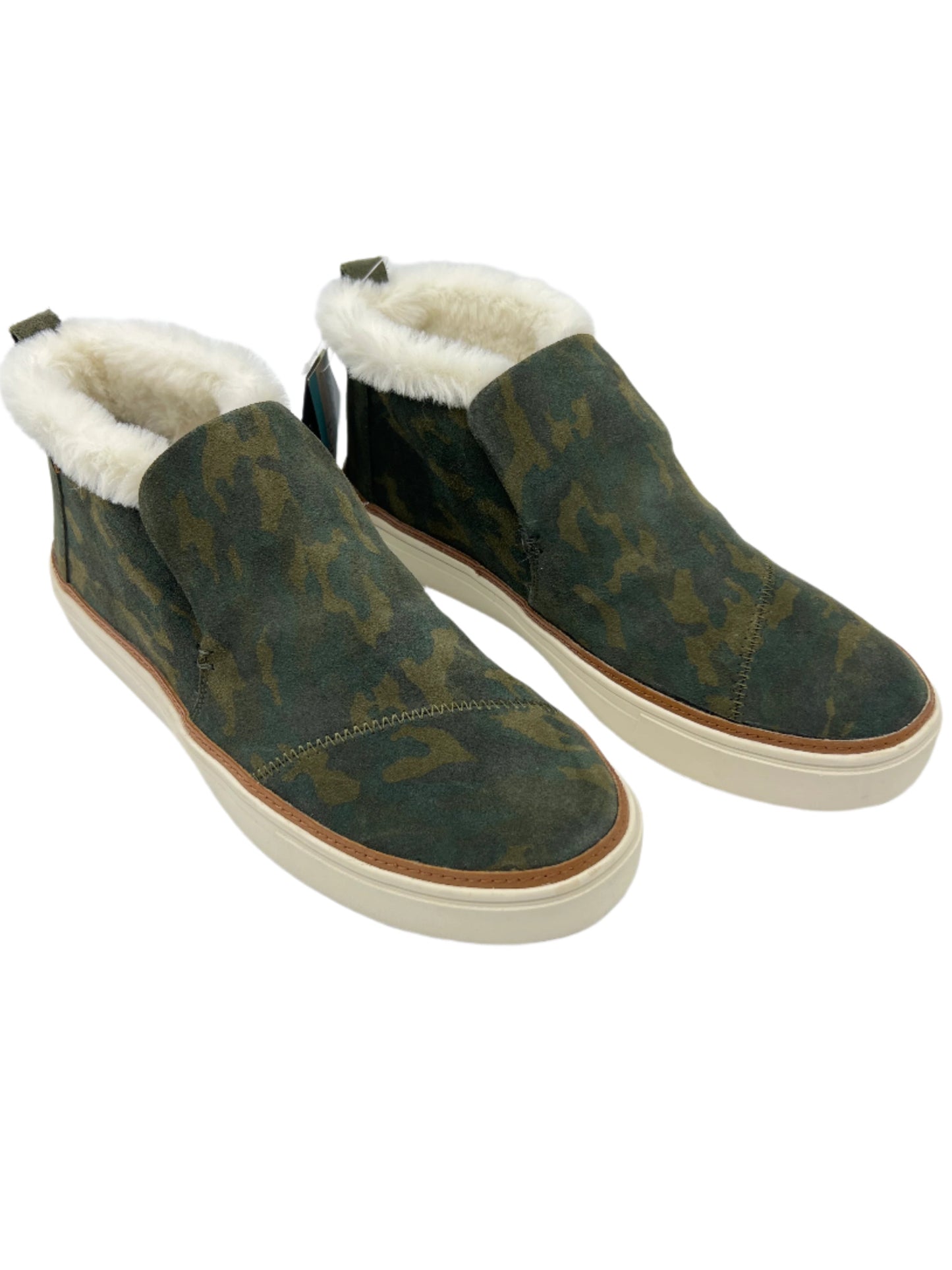 New! Shoes Flats By Toms In Camouflage Print, Size: 10