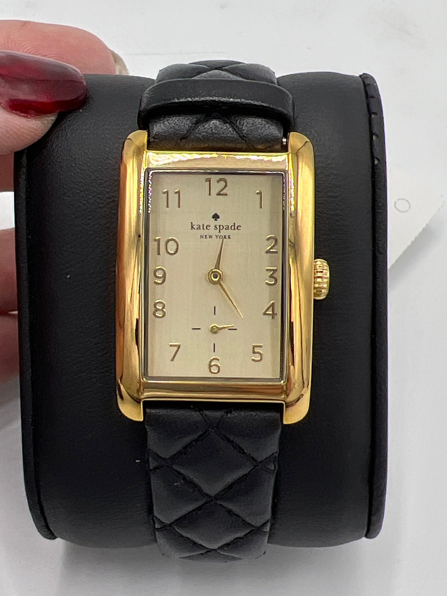 Kate Spade Quilted Leather Watch Designer