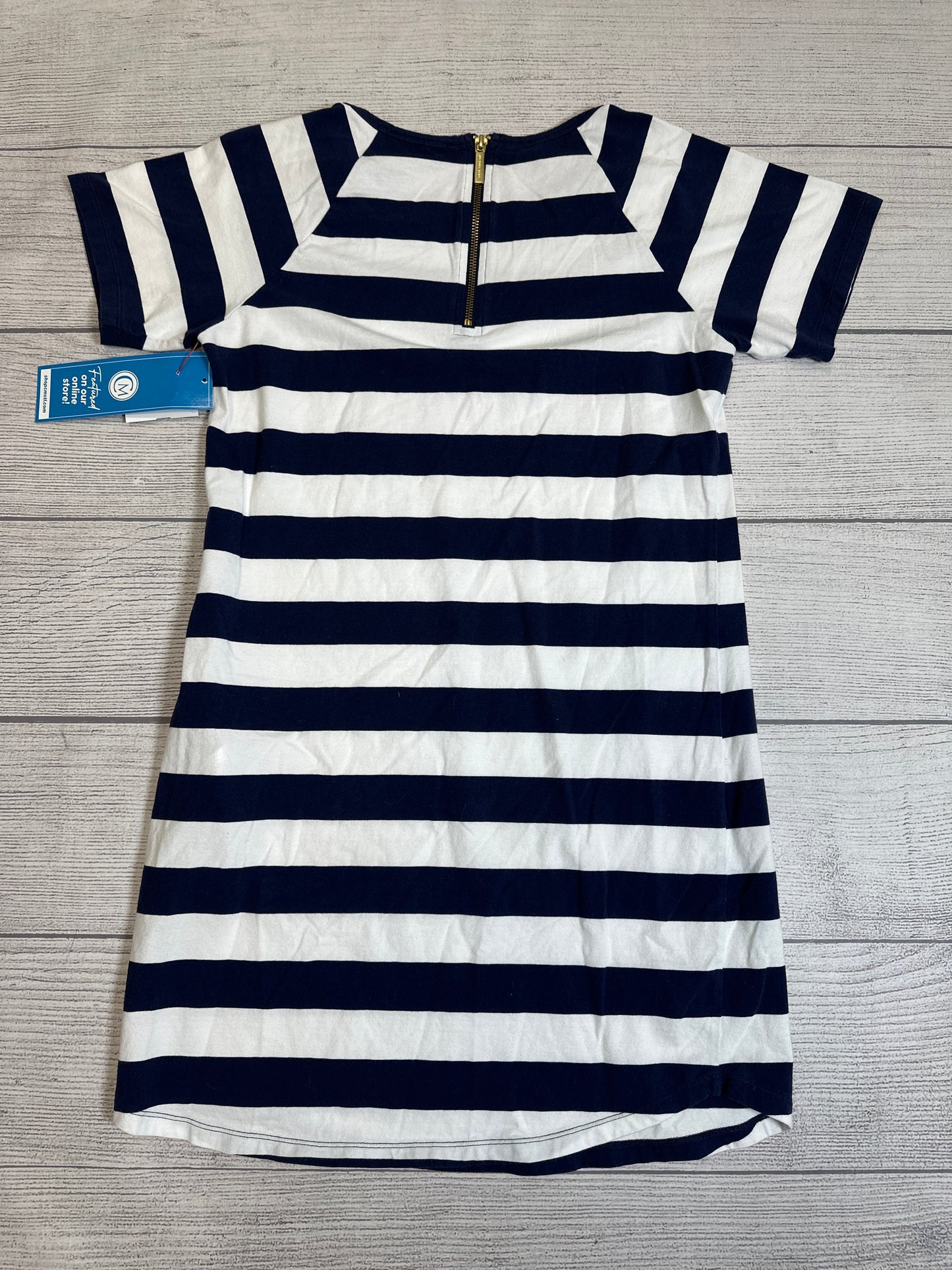 Dress Designer By Michael Kors In Striped Pattern, Size: M