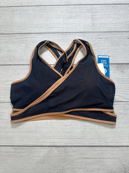 Athletic Bra By Fabletics In Navy, Size: 1x