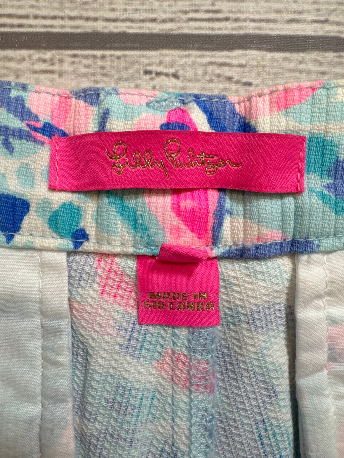 Shorts Designer By Lilly Pulitzer In Multi-colored, Size: 8