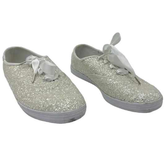 Shoes Designer By Kate Spade In White, Size: 6.5