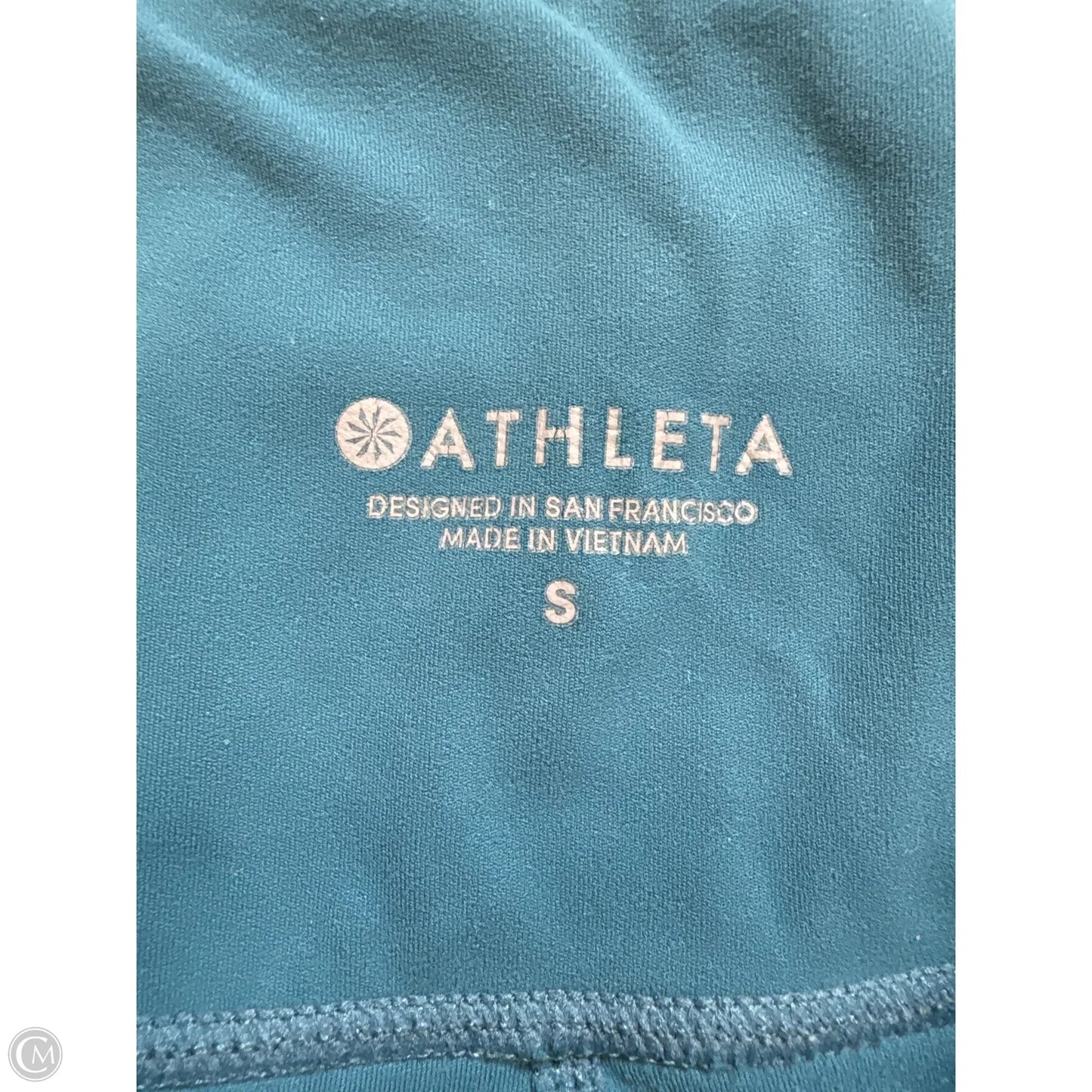 Athletic Leggings By Athleta In Blue, Size: S
