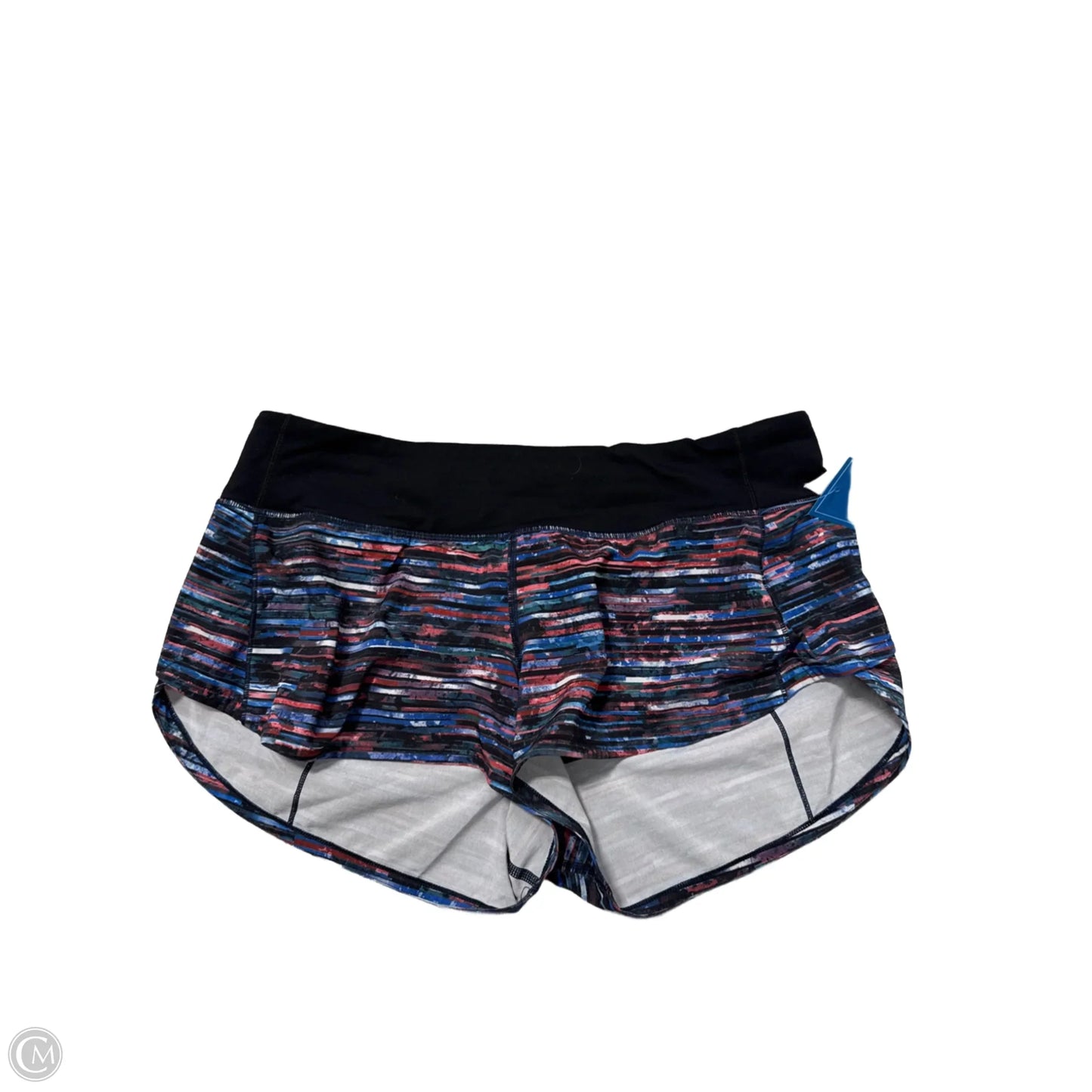 Athletic Shorts By Lululemon In Multi-colored, Size: M
