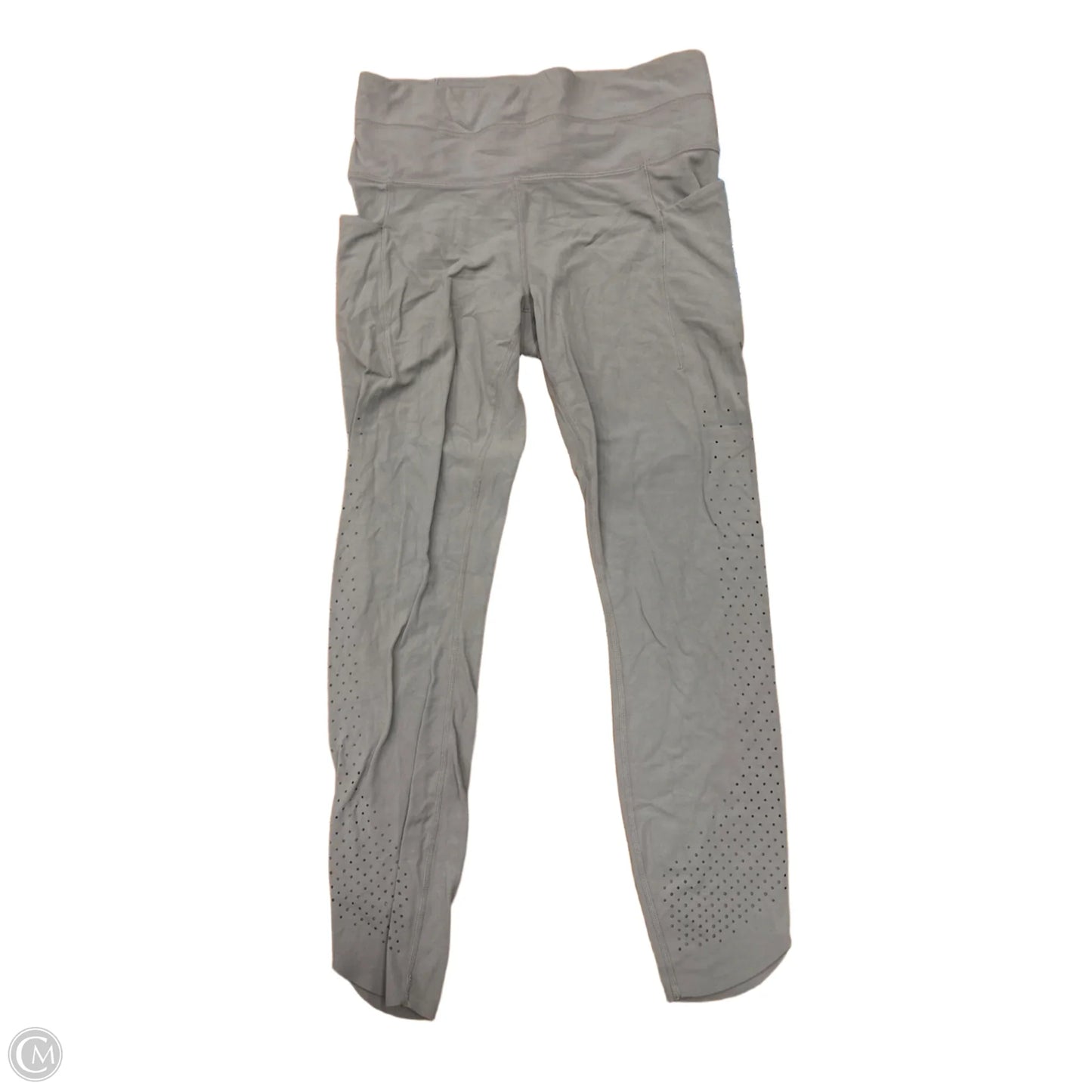 Athletic Leggings By Athleta In Grey, Size: S
