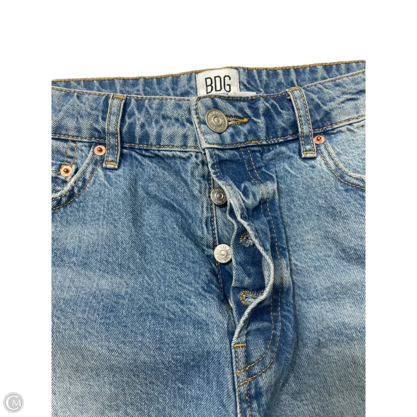 Shorts By Bdg In Blue Denim, Size: 12