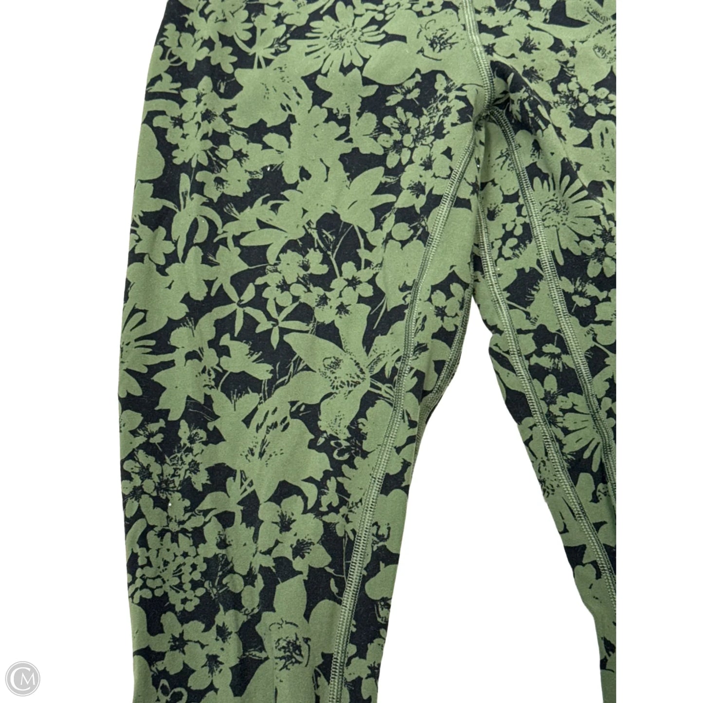 Athletic Leggings By Lululemon In Green, Size: S
