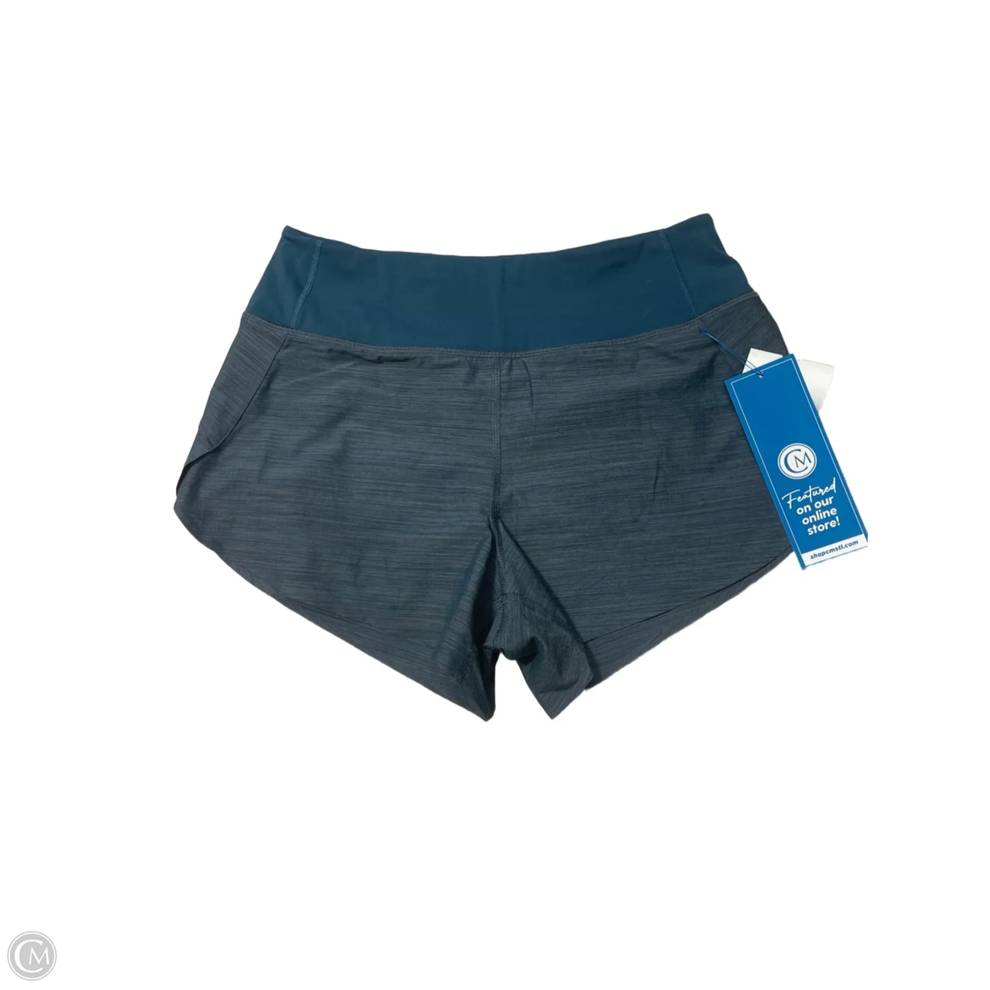 Athletic Shorts By Athleta In Blue & Grey, Size: Xs