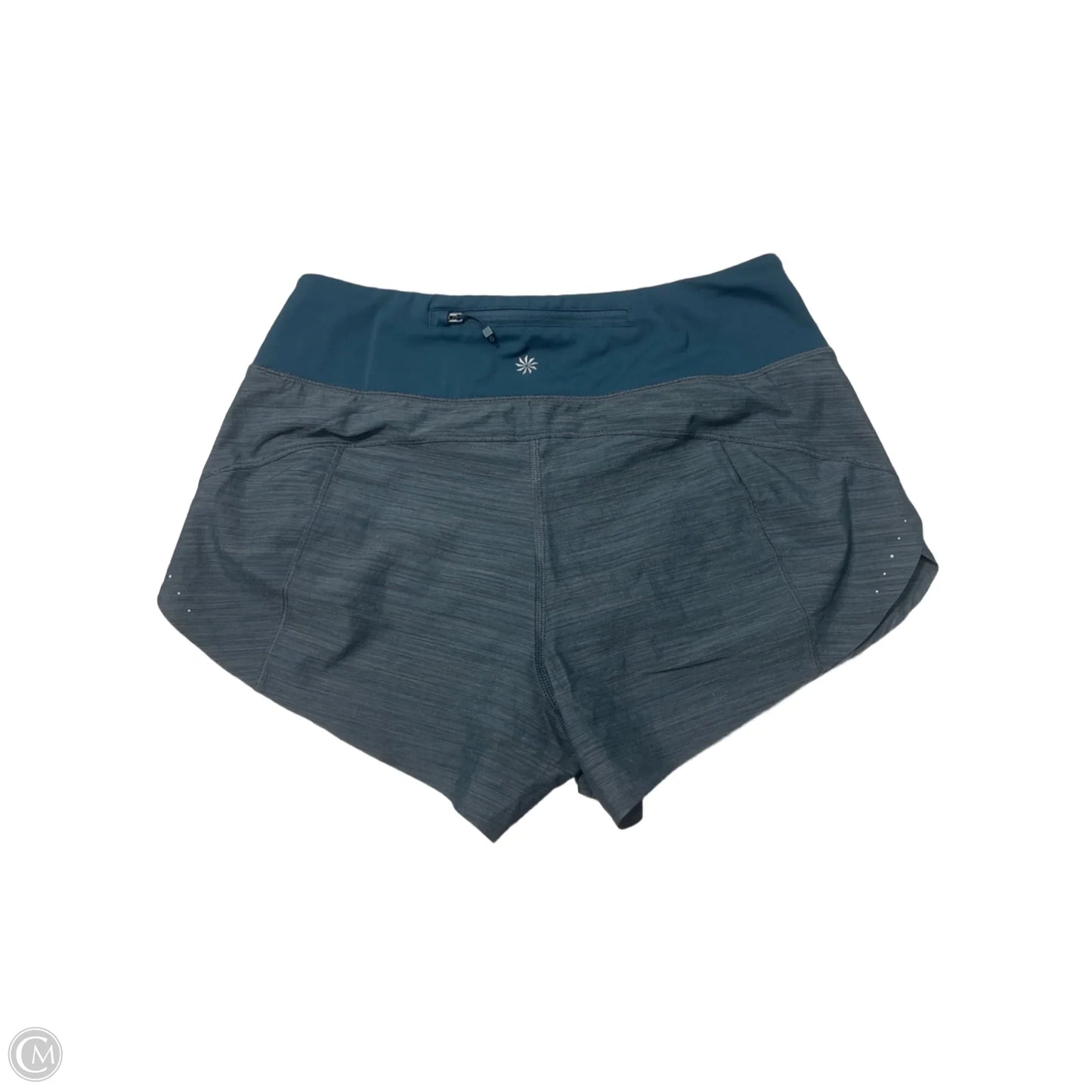 Athletic Shorts By Athleta In Blue & Grey, Size: Xs