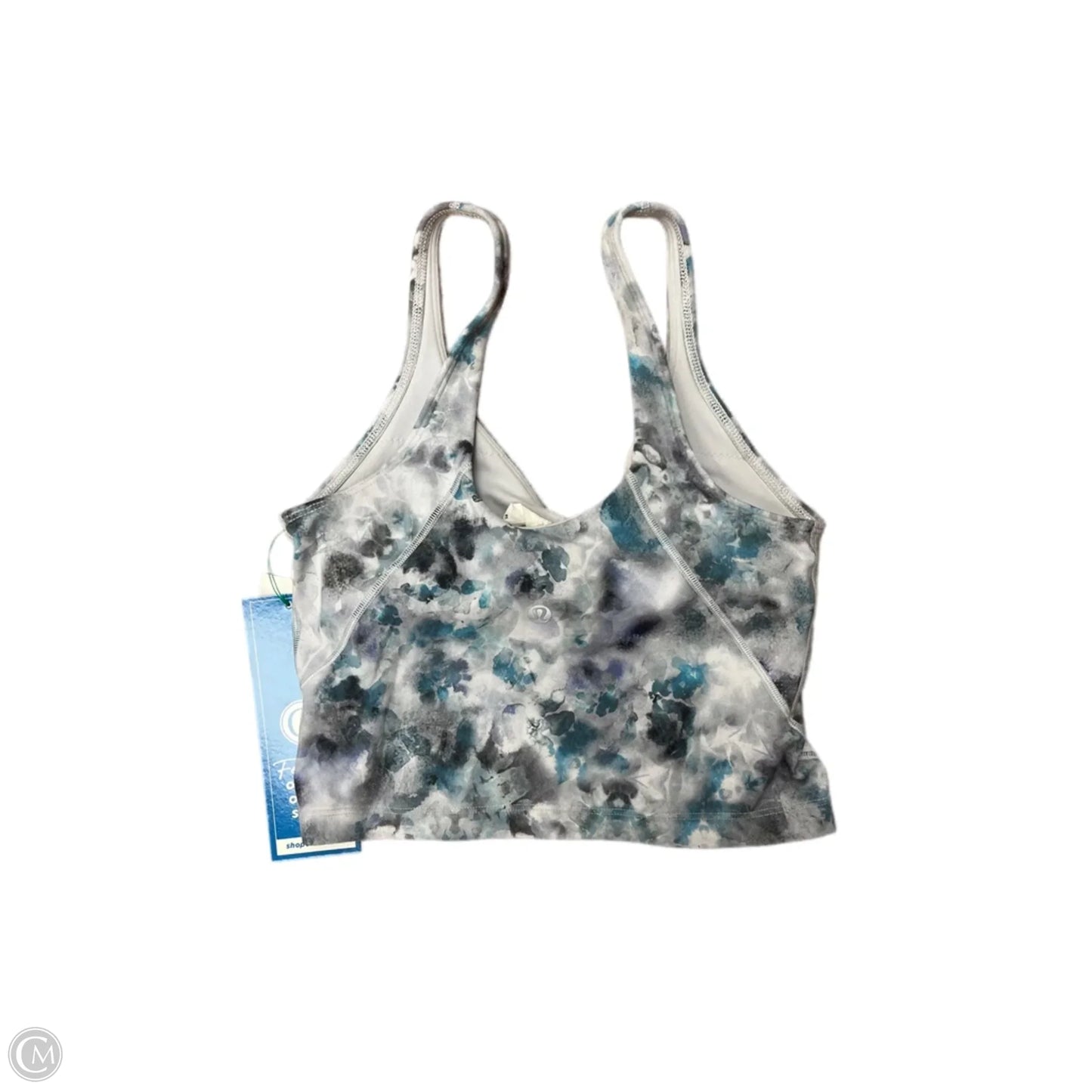 Athletic Bra By Lululemon In Grey, Size: S