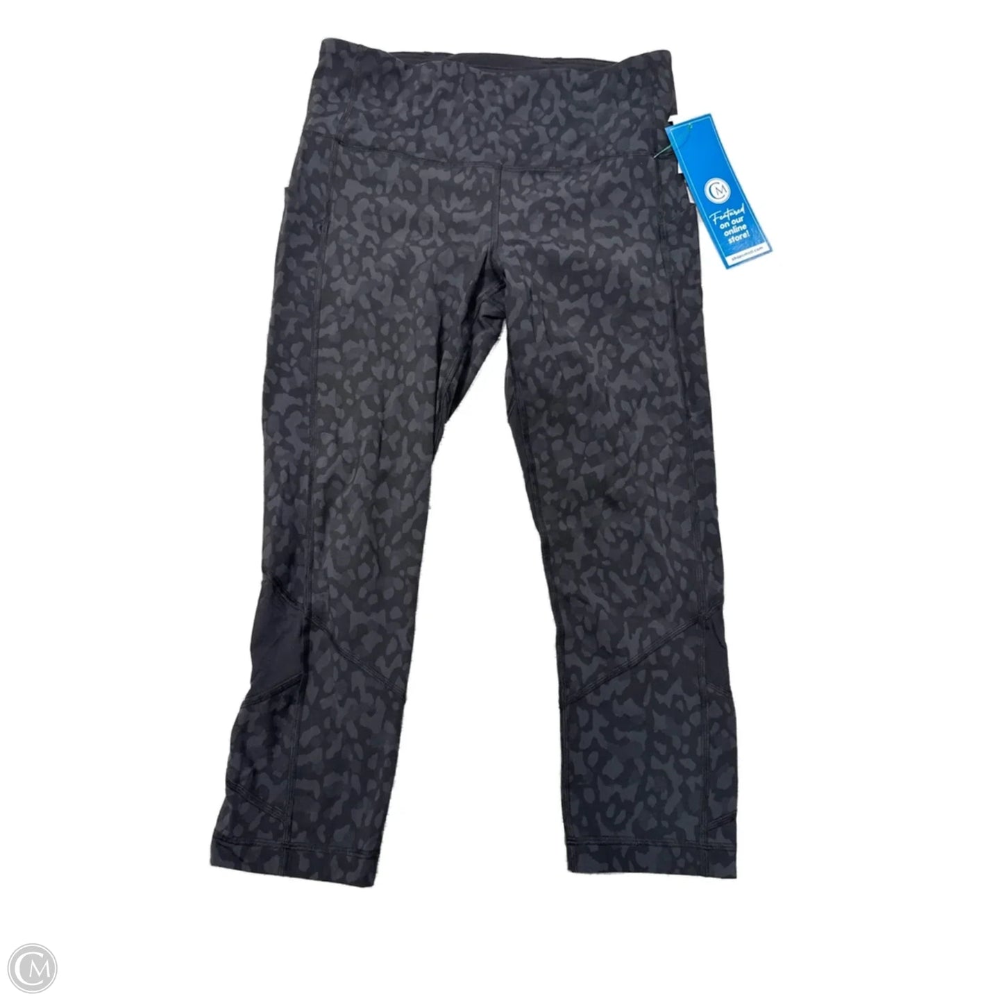 Athletic Capris By Lululemon In Black, Size: M