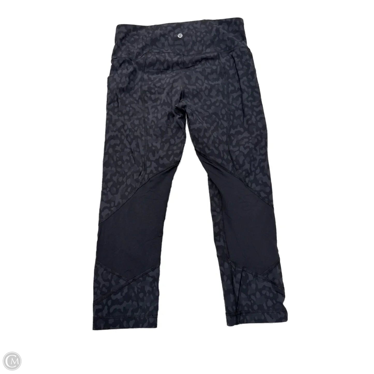 Athletic Capris By Lululemon In Black, Size: M