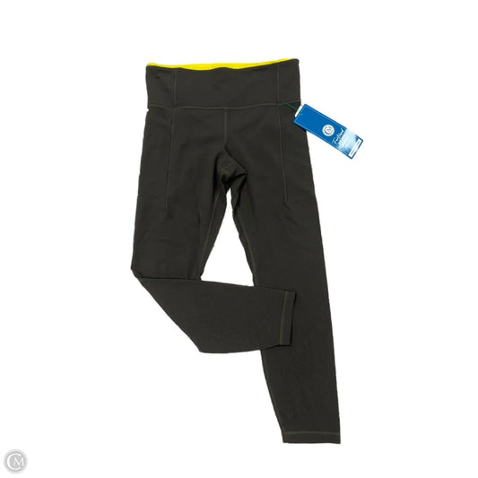 Athletic Leggings By Athleta In Grey, Size: M