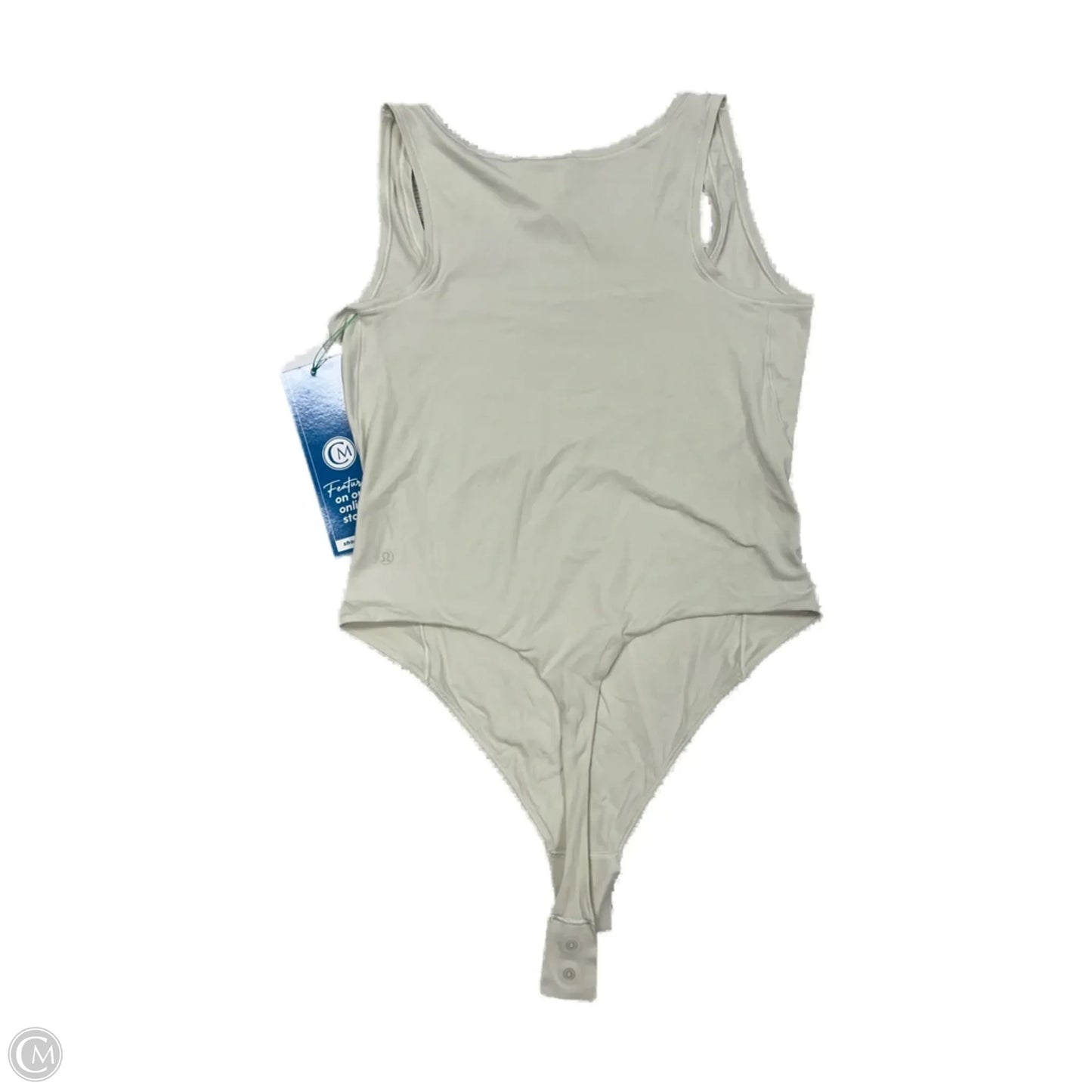 Athletic Tank Top By Lululemon In Cream, Size: M