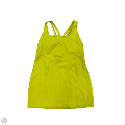Athletic Tank Top By Lululemon In Green, Size: M
