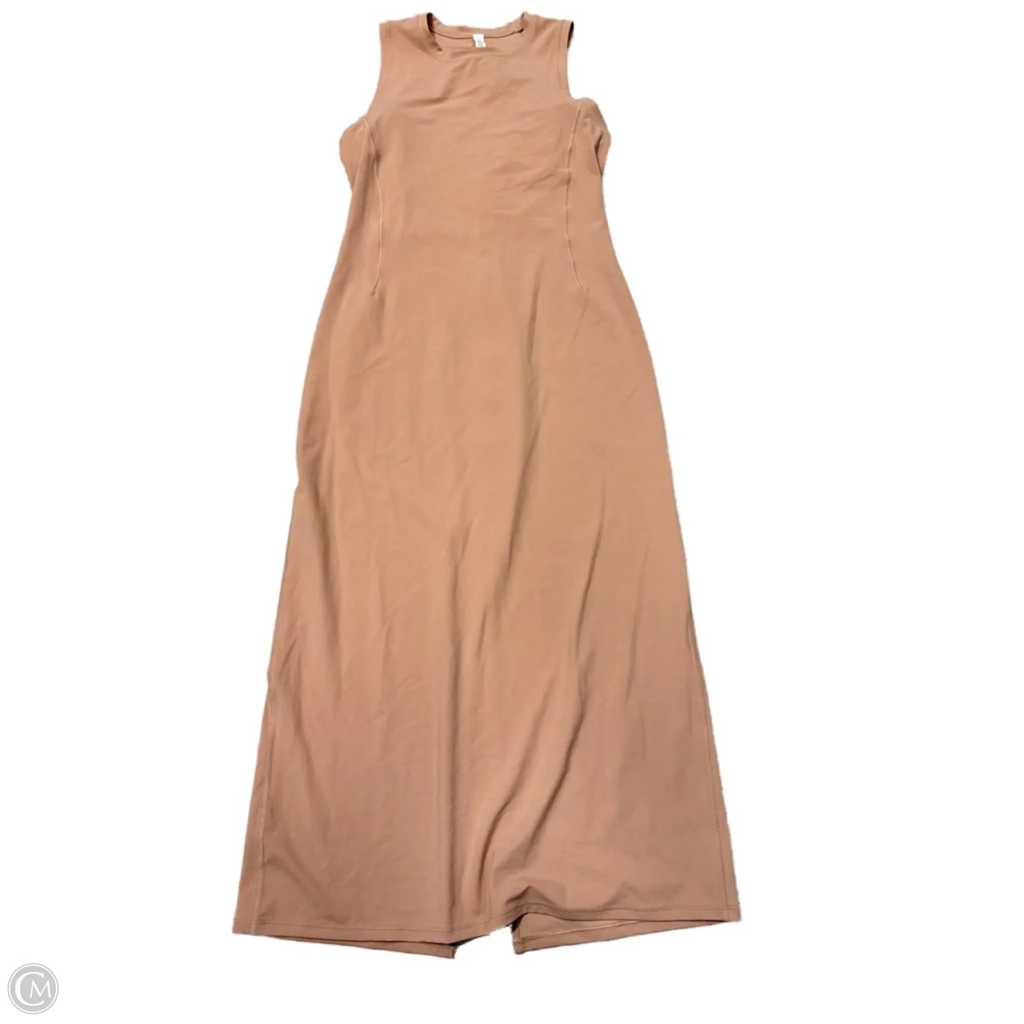 Athletic Dress By Lululemon In Tan, Size: M
