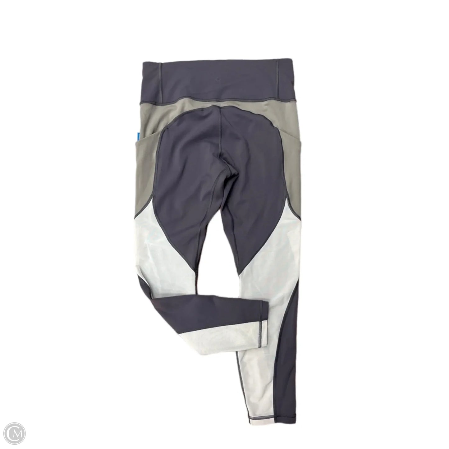Athletic Leggings By Athleta In Grey, Size: M