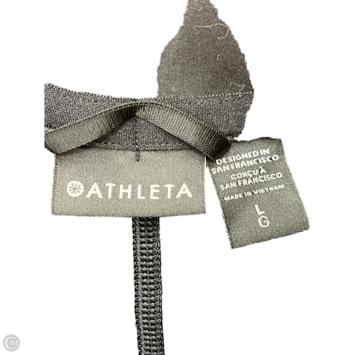 Athletic Jacket By Athleta In Black, Size: L