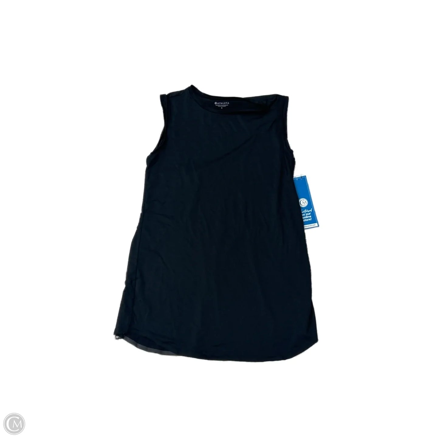 Athletic Tank Top By Athleta In Black, Size: S