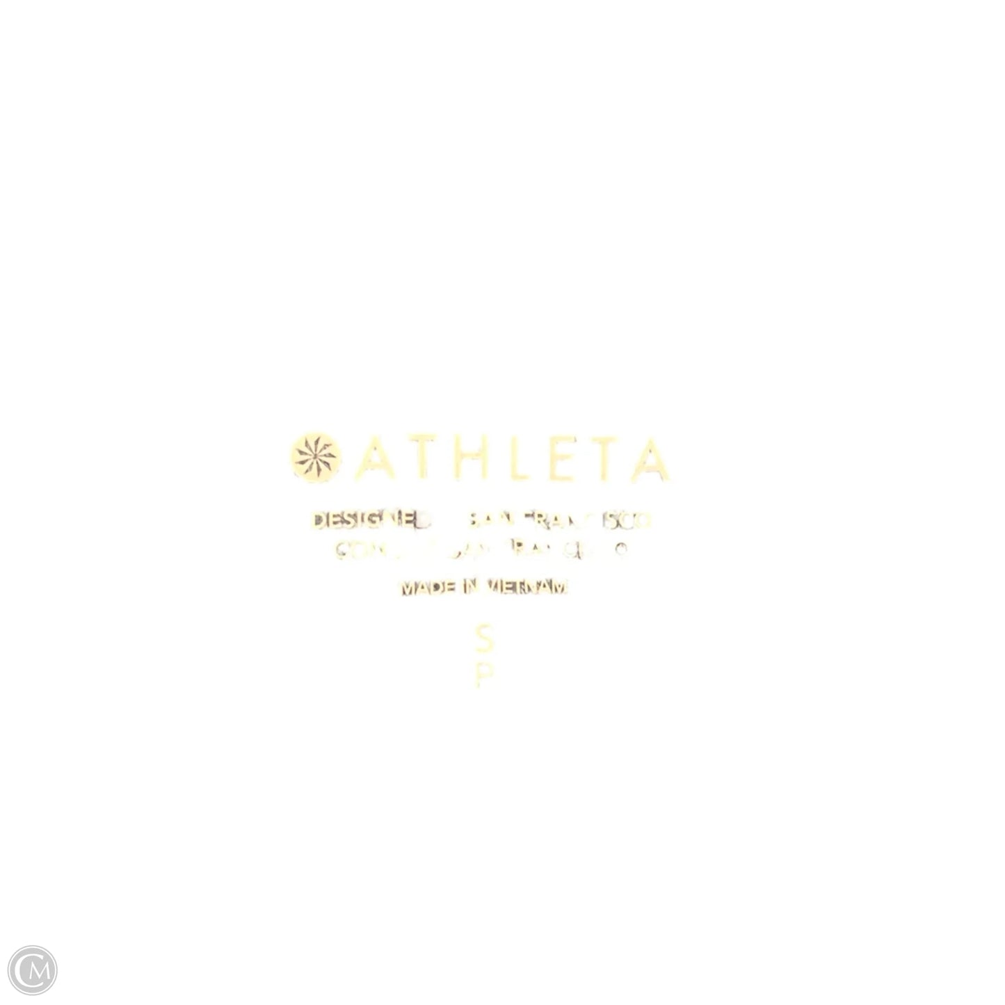 Top Short Sleeve By Athleta In Blue, Size: Sp