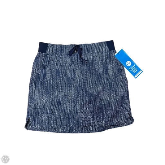 Athletic Skirt By Athleta In Blue & White, Size: S