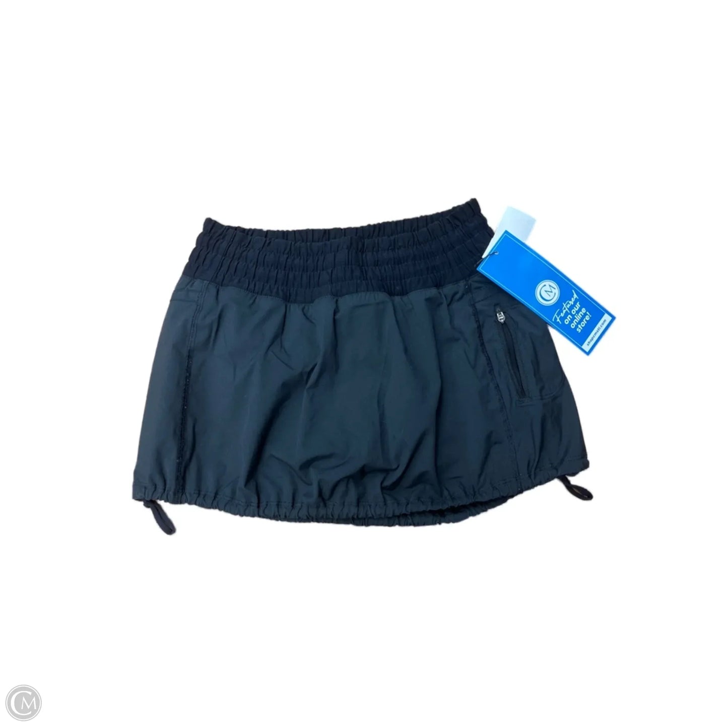 Athletic Skort By Lululemon In Black, Size: S