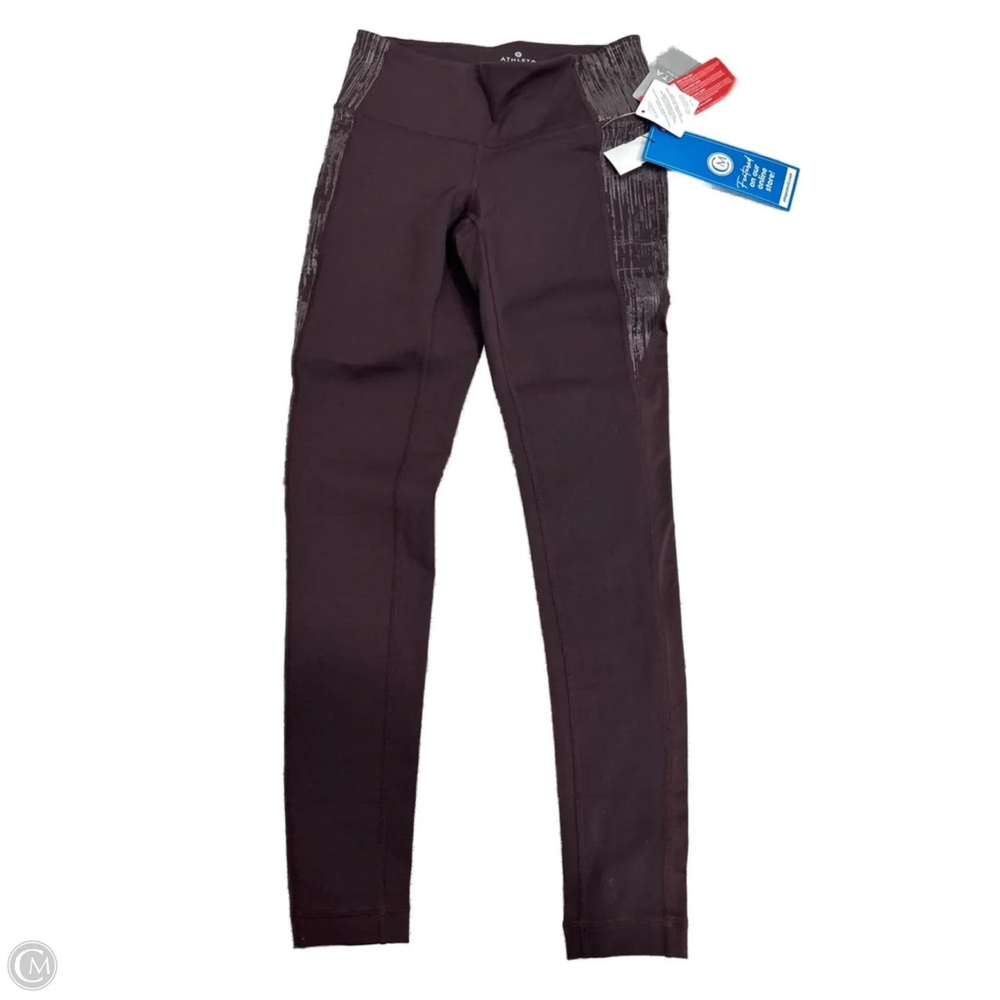 Athletic Leggings By Athleta In Purple, Size: Xs