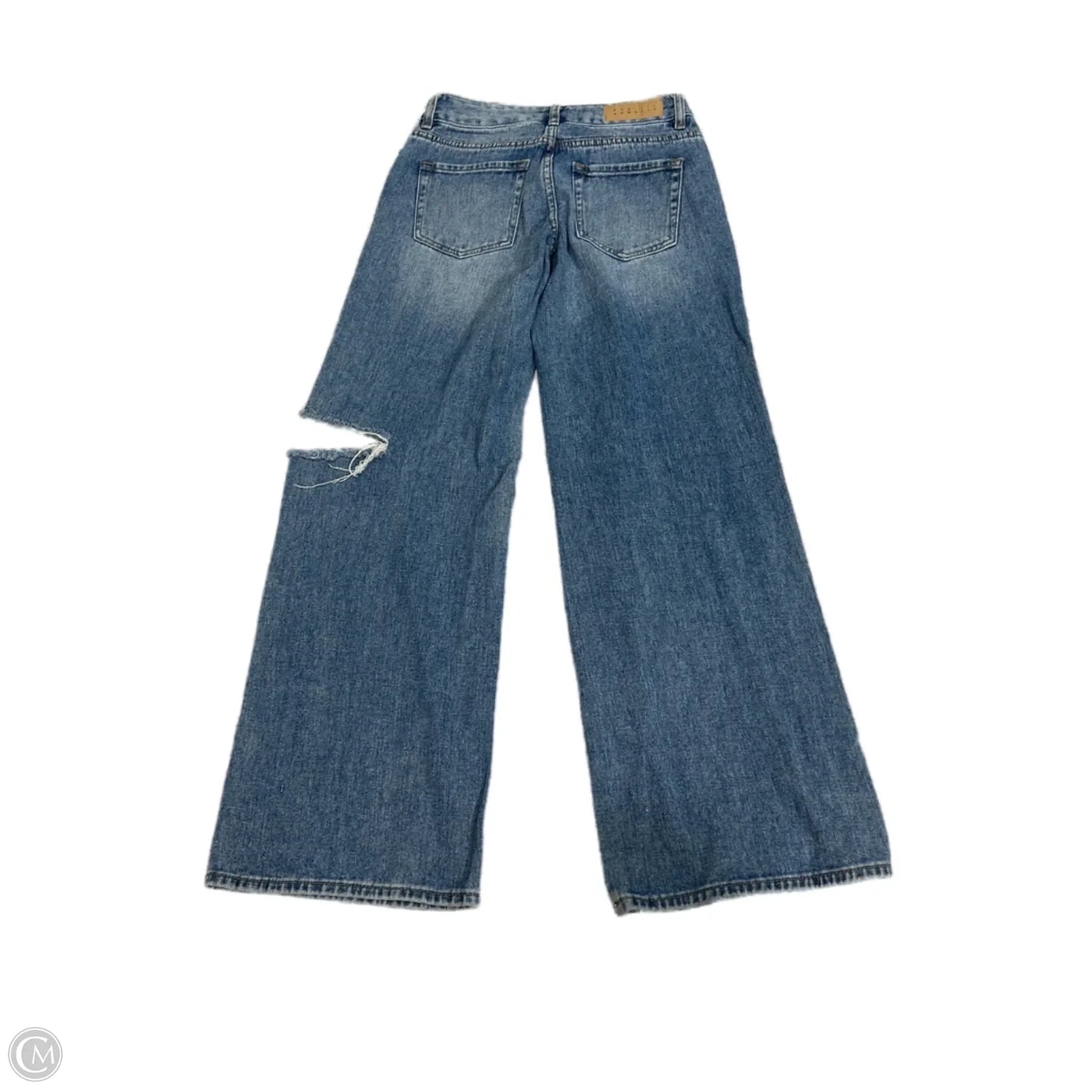Jeans Straight By Pacsun In Blue Denim, Size: 0