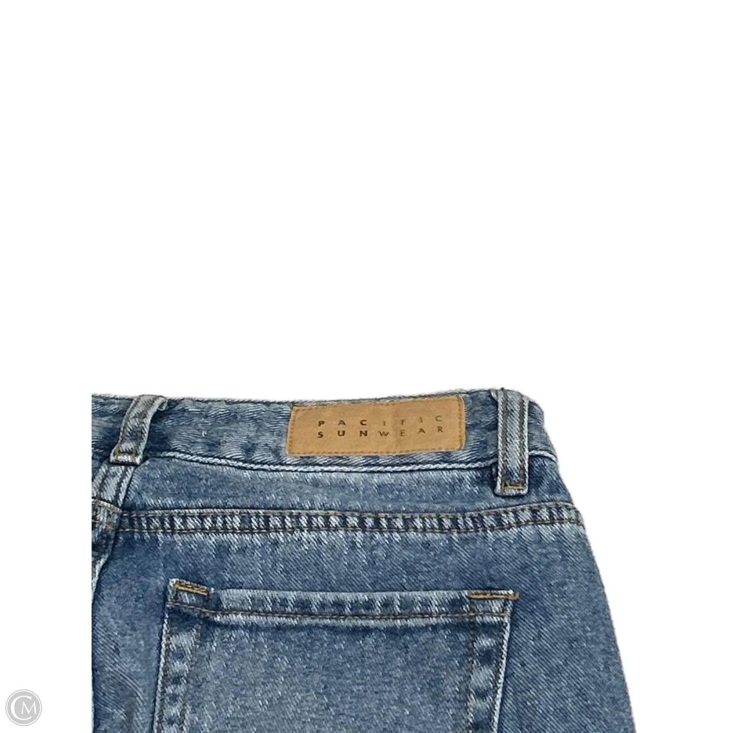 Jeans Straight By Pacsun In Blue Denim, Size: 0